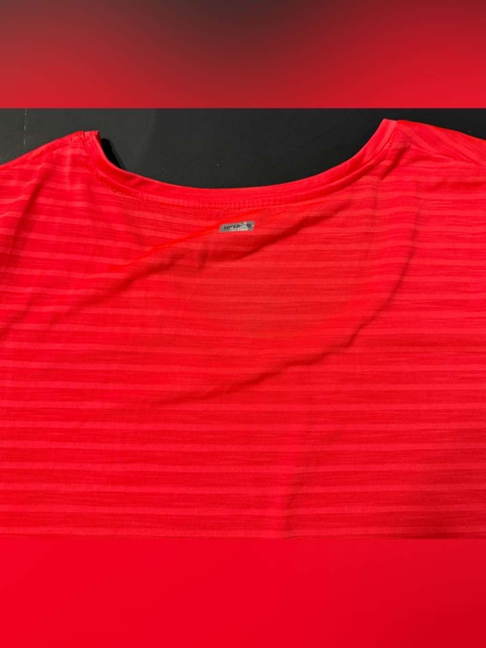 Spalding Women’s Short Sleeve Work Out Top Vneck Fluorescent Pink Quick Dri 2xl - Picture 14 of 16